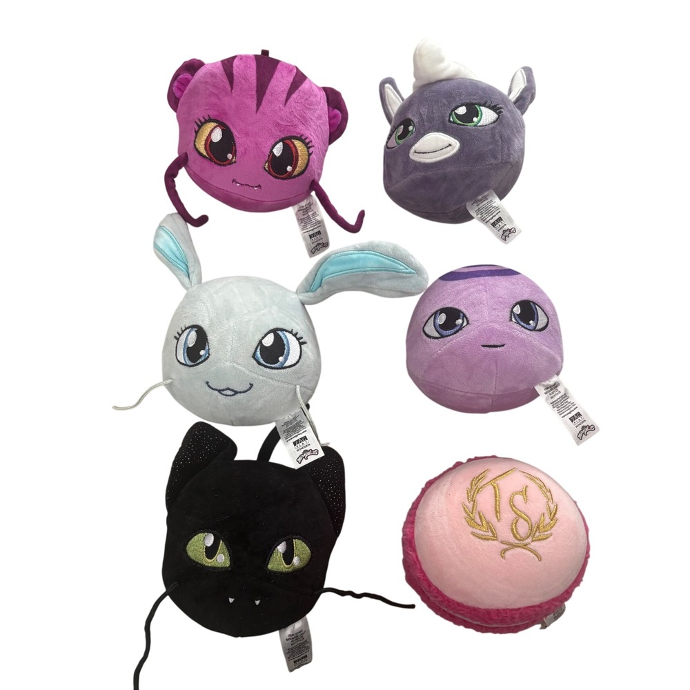 Miraculous Ladybug Kwami Plush Set of 6 Plagg Tikki Fluff Zag Play M14007